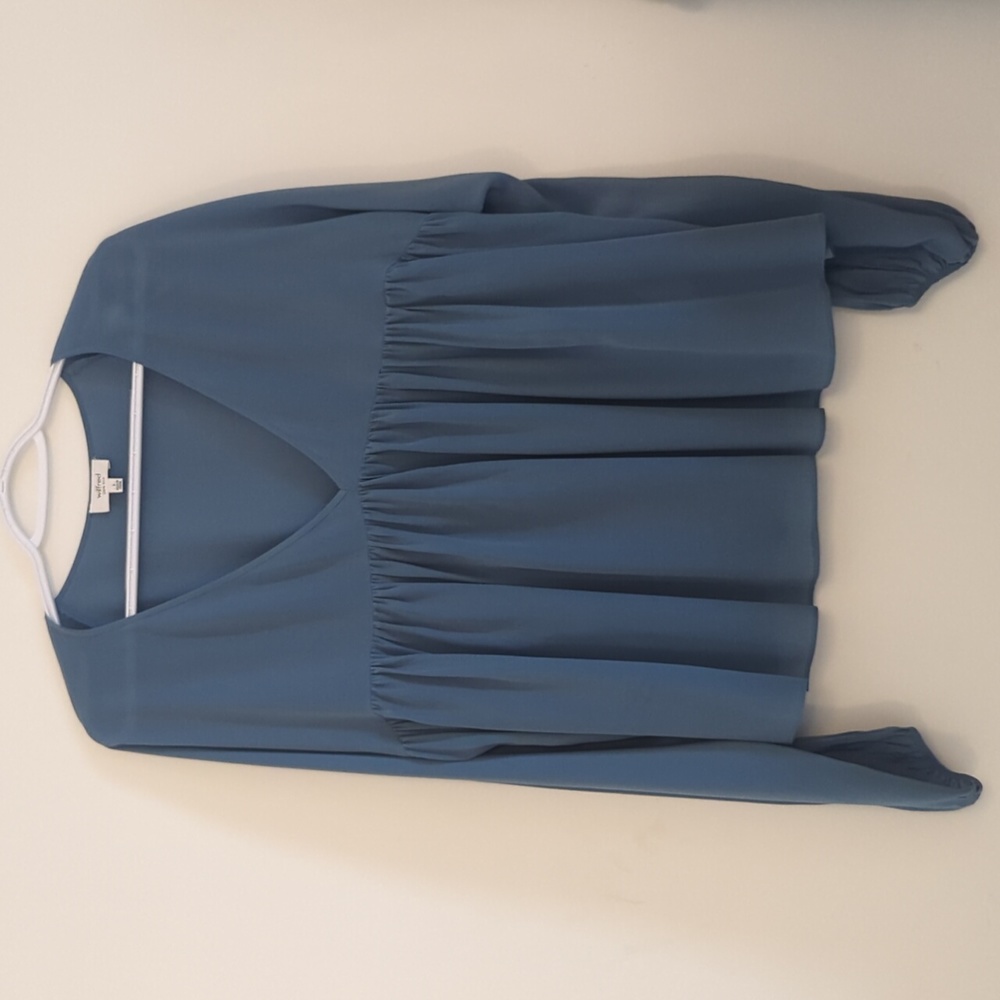 Wilfred Flowy baby doll silk blouse